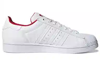 adidas Superstar Valentine's Day White Red
