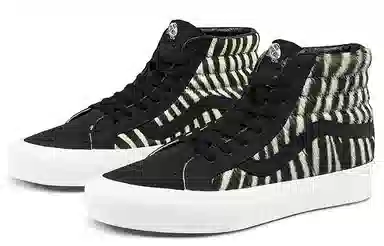 Vans Style 38 Zebra High Top