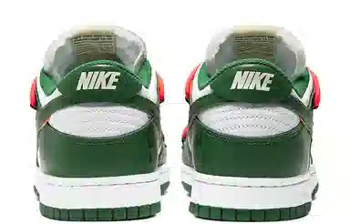 Off-White x Nike Dunk Low Green