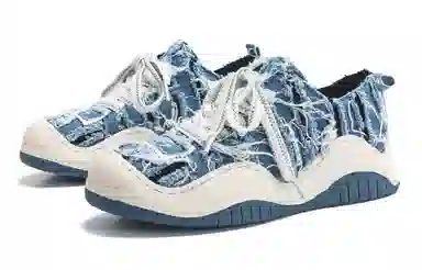 Jifffly Low Top Sneakers Blue