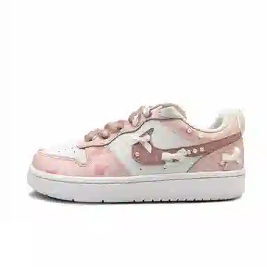 Nike Court Borough Low GS Pink White