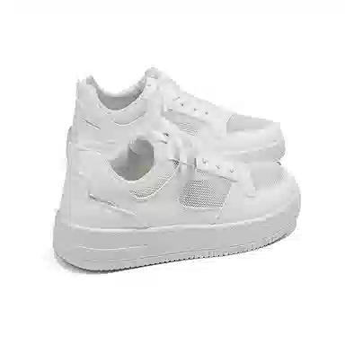 HUANQIU Low Top Sneakers White