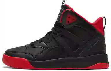 PUMA Backcourt Mid Black Red