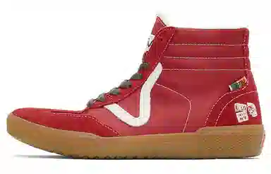Taka Hayashi x Vans Vault High Top Red