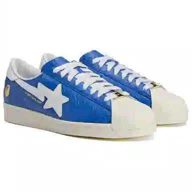 BAPE x Adidas Superstar "Blue"