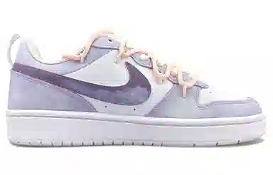 Nike Court Borough Low 2 GS White Purple