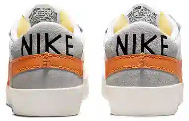 Nike Blazer Low Jumbo White Orange