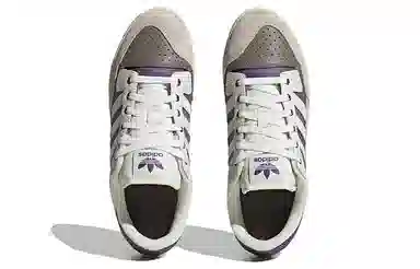 adidas Centennial 85 Low White Purple Grey
