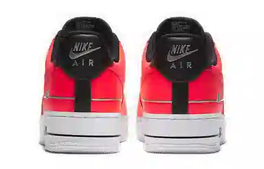 Nike Air Force 1 Low 'Double Air' Red Black