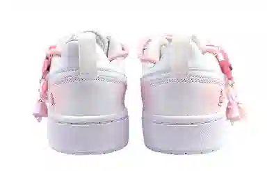 Nike Court Borough Low GS Pink White