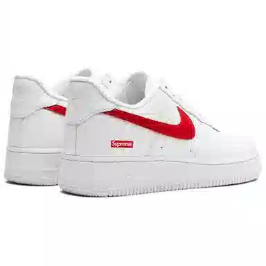 Supreme x Nike Air Force 1 White Red