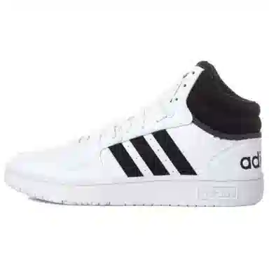 adidas Neo Hoops 3.0 Mid White Black