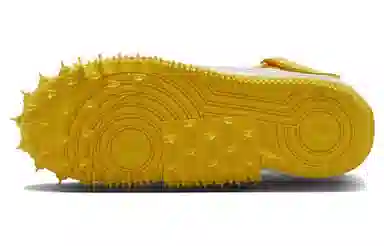 Nike Air Force 1 Mid "White and Varsity Maize"