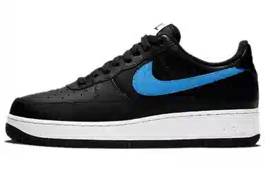 Nike Air Force 1 Low Black Red Blue