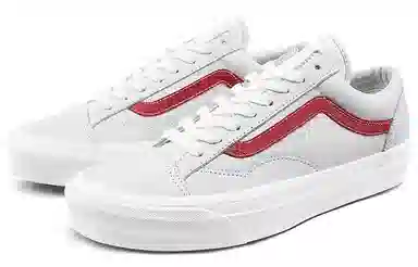 Vans Style 36 LX White Red