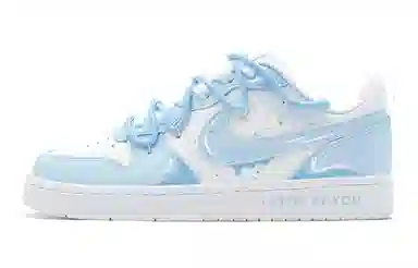 Nike Court Borough Low GS Blue White