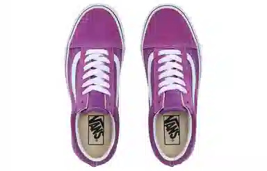 Vans Old Skool White Purple