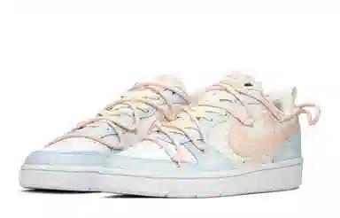 Nike Court Borough Low GS Blue Pink