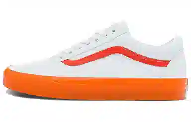 Vans Old Skool White Orange