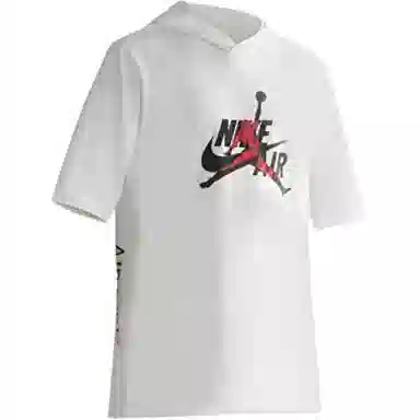 Air Jordan Hooded T-Shirt White