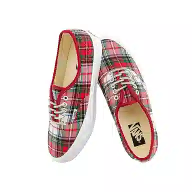 Vans Authentic Premium Red White