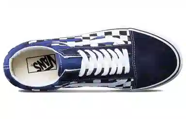 Vans Old Skool Blue Checkerboard