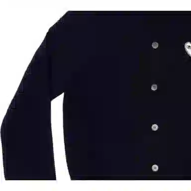 CDG Play Navy Heart Sweater