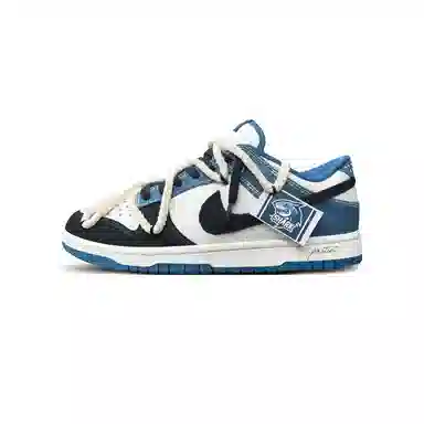 Nike Dunk Low Black White Blue