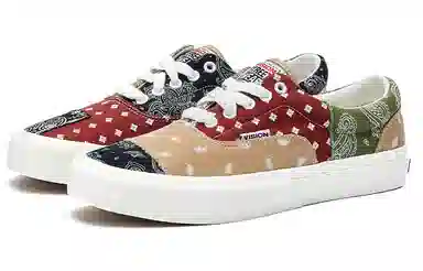 Vision Street Wear Low Top Patchwork Sneakers
