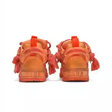 X·LUN Retro Platform Sneakers Orange