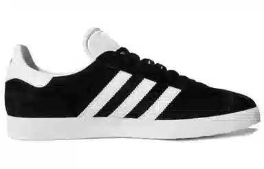 adidas Gazelle Black White Gold