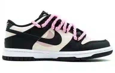 Nike Dunk Low GS Black White Pink