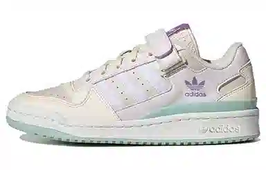 adidas Forum Low White Purple Green