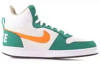 Nike Court Borough Mid White Green
