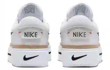 Nike Court Legacy Lift White Black Brown