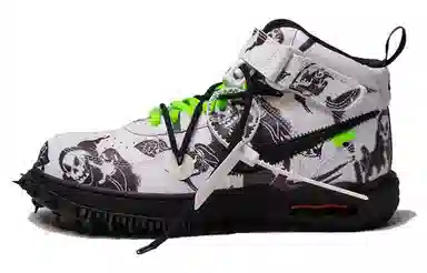 OFF-WHITE x Nike Air Force 1 Mid Black