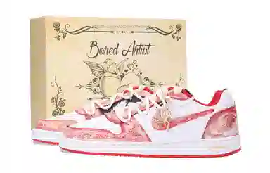 Nike Ebernon White Red