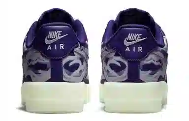 Nike Air Force 1 '07 Skeleton QS "Purple Skeleton"