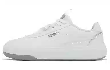 PUMA Tori Pop-Up Metallics White Silver
