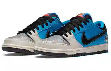 Instant Skateboards x Nike Dunk SB White Blue