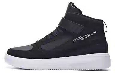 361° High-Top Warm Sneakers Obsidian Black Fleece