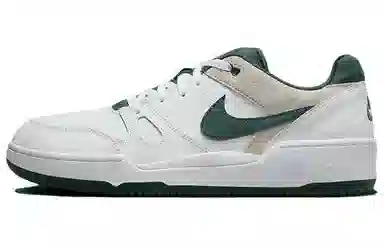 Nike Full Force Low White Green Suede