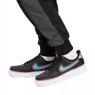 Nike Air Force 1 Sport NBA Black Blue Gale Laser Fuchsia