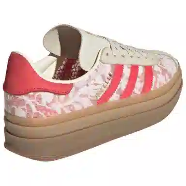 Liberty London x adidas Gazelle Bold Better Scarlet
