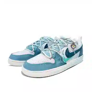 Nike Court Borough Low Blue White