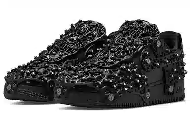 Swarovski x Nike Air Force 1 Low LXX Black
