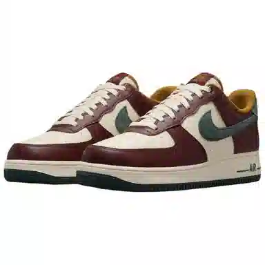 Nike Air Force 1 Low "Dark Team Red/Vintage Green"