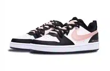 Nike Court Borough GS Black Pink