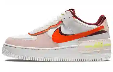 Nike Air Force 1 Low Shadow White Orange Pink