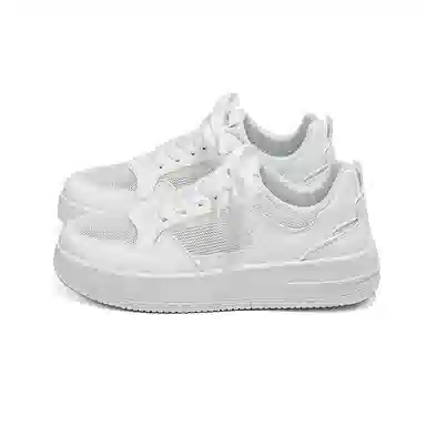 HUANQIU Low Top Sneakers White